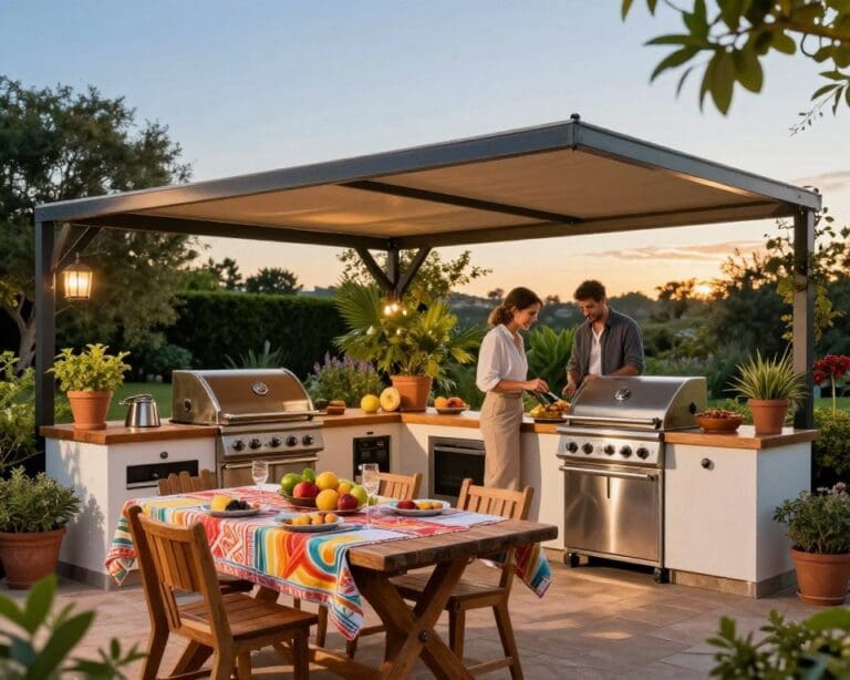 cocina de exterior