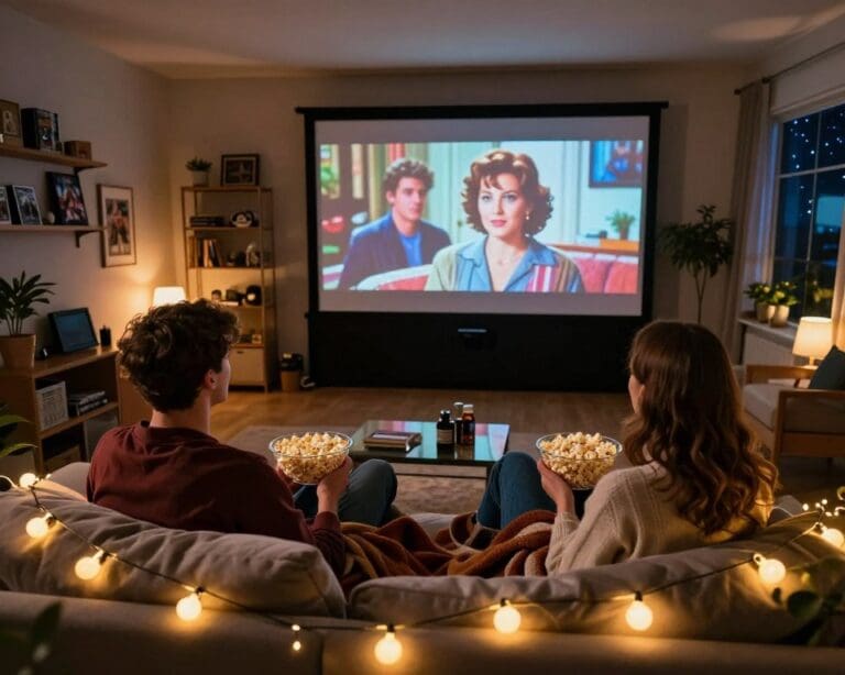noche de cine en casa