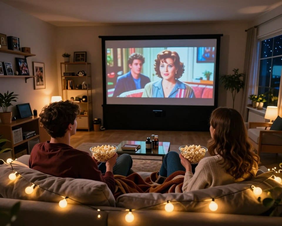 noche de cine en casa
