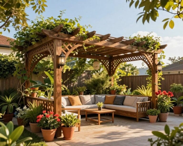 pérgola para terraza